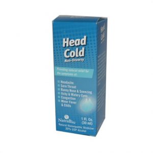 NatraBio Head Cold Non Drowsy Health Products