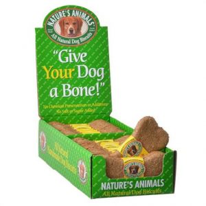 Natures Animals All Natural Dog Bone - Cheddar Cheese Flavor Health Products