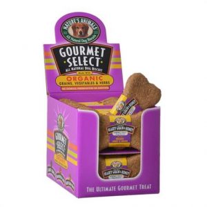 Natures Animals Gourmet Select Organic Dog Bone - Grain & Honey Flavor Health Products