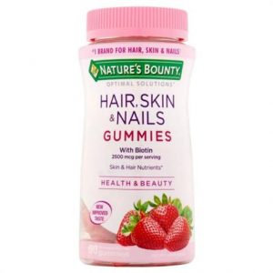 Natures Bounty Hair Skin Nail Gummies Health Products