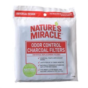 Natures Miracle Odor Control Litter Box Filter Health Products