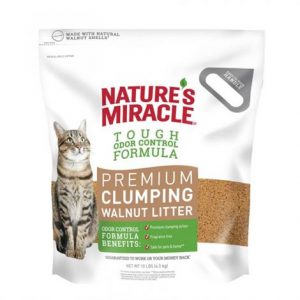 Natures Miracle Premium Clumping Walnut Litter for Cats Health Products