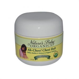 Natures Organics Ah Choo Chest Rub Eucalyptus Health Products