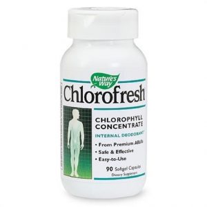 Natures Way Chlorofresh Internal Deoderant Capsule Health Products