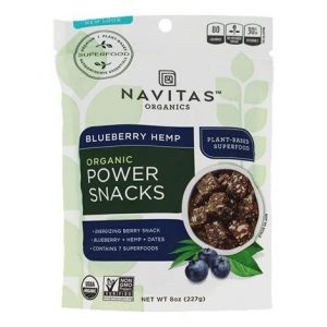 Navitas Naturals Blueberry Hemp Power Snacks Health Products