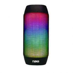 Naxa Bluetooth Speaker and MP3 Player with LED Lighting Effects Health Products