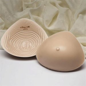 Nearly Me 385 Lites Lightweight Semi-Full Triangle Breast Form Health Products