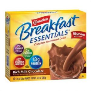 Nestle Carnation Breakfast Essentials Powder Drink Mix Health Products