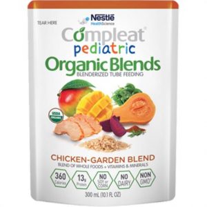 Nestle Compleat Organic Paediatric Chicken Garden Blend Tube Feeding al Health Products