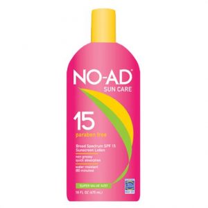 No-Ad General Protection Sunscreen Lotion With SPF 15 Health Products