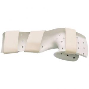 North Coast Medical Preformed Perforated Functional Position 3.2mm Hand Splint With Straps Health Products