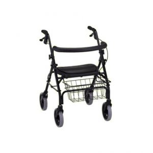 Nova Medical Mini Mack Heavy Duty Four-Wheel Rolling Walker or Rollator Health Products