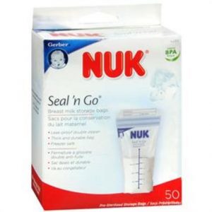 Nuk Seal N Go Breast Milk Storage Bag Health Products