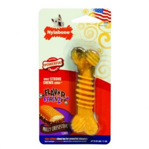 Nylabone Flavor Frenzy Dura Chew Bone - Philly Cheesesteak Flavor Health Products