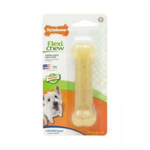 Nylabone Flexi Chew Dog Bone - Chicken Flavor Health Products