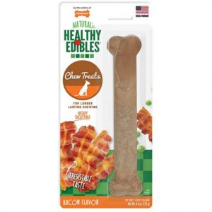 Nylabone Healthy Edibles Wholesome Dog Chews - Bacon Flavor Health Products