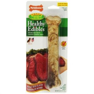 Nylabone Healthy Edibles Wholesome Dog Chews - Roast Beef Flavor Health Products