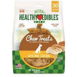 Nylabone Natural Healthy Edibles Chew Treats with Real Chicken Health Products