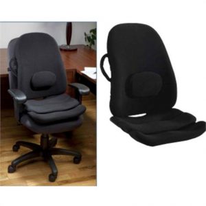 Obusforme 2-in-1 Combination Lowback Backrest And Contoured Seat Support System Health Products