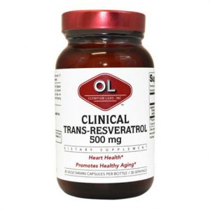 Olympian Labs Clinical Resveratrol Dietary Health Products