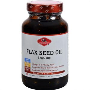 Olympian Labs Flax Seed Oil Dietary Health Products