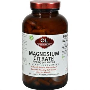 Olympian Labs Magnesium Citrate Dietary Health Products