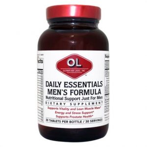 Olympian Labs Mens Daily Essentials Dietary Health Products