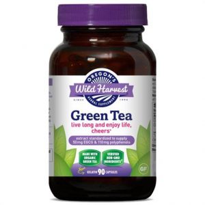 Oregons Wild Harvest Green Tea Capsule Health Products