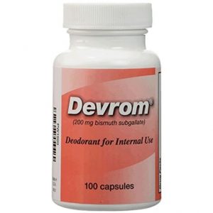 Parthenon Devrom Internal Deodorant Capsules Health Products