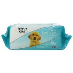 Perfect Coat Puppy Bath Wipes Health Products