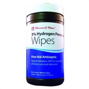 Pharma-C-Wipes Hydrogen Peroxide First Aid Wipe Health Products