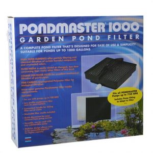 Pondmaster 1000 Garden Pond Filter Only Health Products