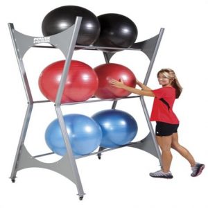 Power System Elite Stability Ball Storage Rack Health Products