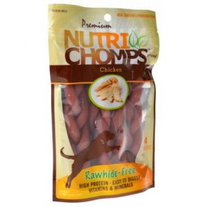 Premium Nutri Chomps Chicken Flavor Braids Health Products