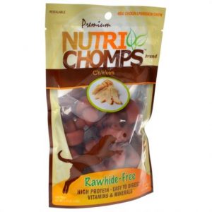 Premium Nutri Chomps Chicken Flavor Mini Knots Health Products