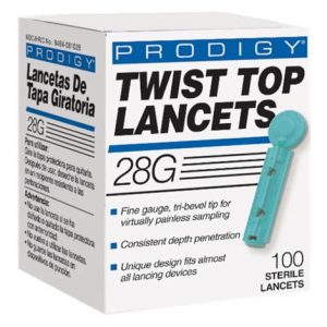 Prodigy Twist Top Lancets Health Products