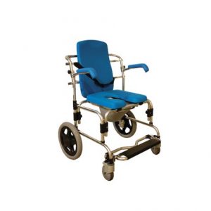 Provider Baltic Transporter Shower Commode Chair Health Products