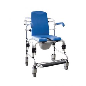 Provider Caspian Mobile Shower Commode Chair Health Products