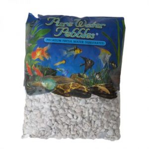 Pure Water Pebbles Aquarium Gravel - Platinum White Frost Health Products