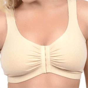 QT Intimates Cotton Front Hook Pocket Bra Health Products