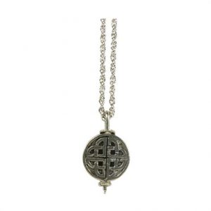 Quantum Pewter Celtic Knot Diffuser Necklace Health Products