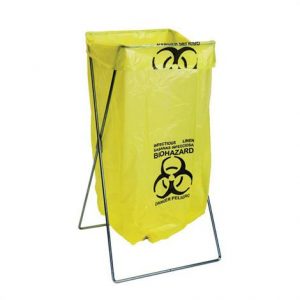 R&B Single Stationary Wire Hamper Stand Health Products