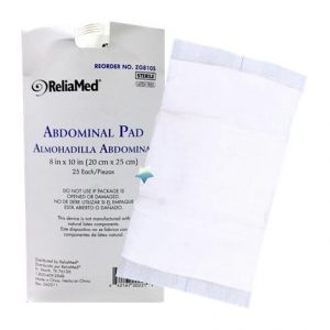 ReliaMed Absorbent Abdominal Pads Health Products