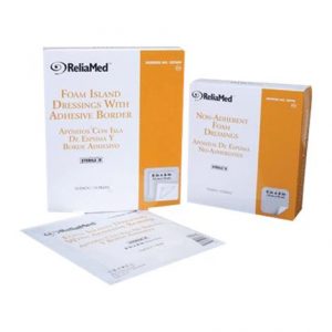 ReliaMed Foam Dressing with Film Backing Health Products