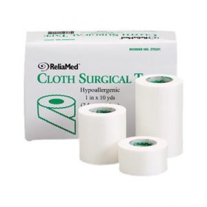 ReliaMed Hypoallergenic Cloth Surgical Tape Health Products