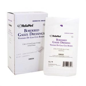 ReliaMed Sterile Bordered Gauze Health Products