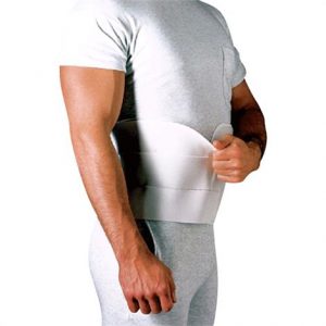 Rolyan AM 4-Panel 12-Inches Wide Abdominal Binder Health Products