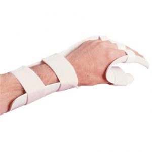 Rolyan Functional Position Splint With Slot and Loop Strapping Health Products