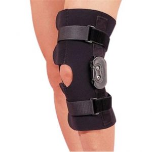 Rolyan Hinged Knee Wrap Without Pop Cut-Out Health Products