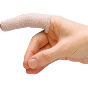 Rolyan Tapered Elastic Finger Sleeve Health Products